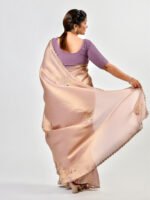 Shining Tissue Saree - Image 3