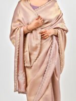 Shining Tissue Saree - Image 5