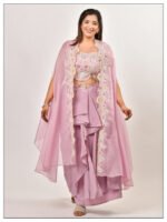 Onion Designer Dhoti Style Gown