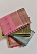 Charming Pink Saree - Image 5